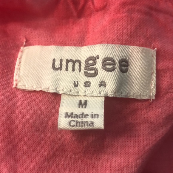 Umgee Raspberry Mineral Wash Sweetheart Neck Dress - Picture 10 of 10